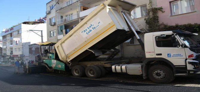 Kazım Dirik Mahallesi'nde Asfalt Harekatı