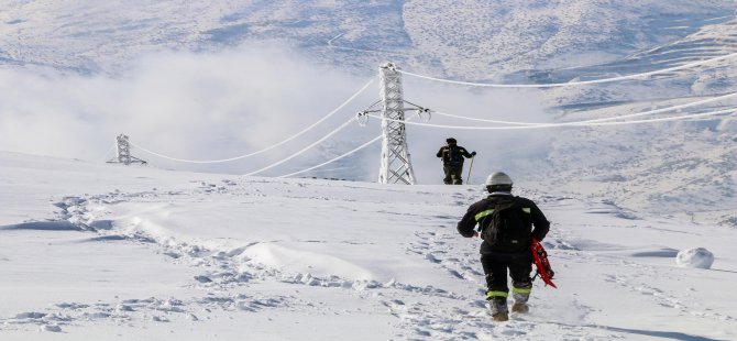 GDZ Elektrik Dağıtım’ın 7/24 Kış Mesaisi