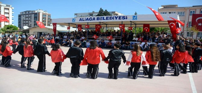 Aliağa’da 23 Nisan Törenlerle Kutlandı