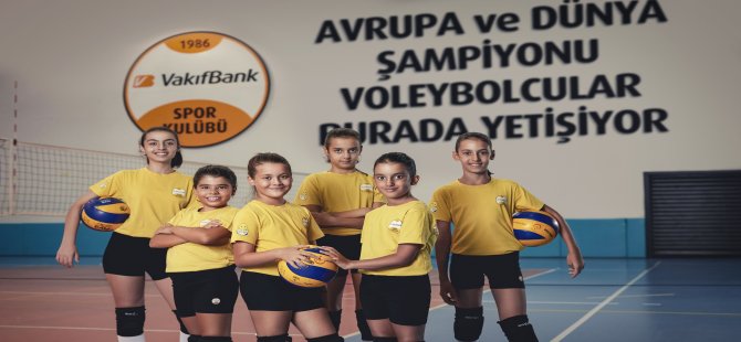 Vakıfbank'tan Üç Yeni Voleybol Okulu