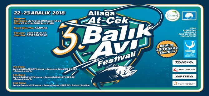 Mavi Bayraklı Ağapark Üçüncü Kez Balık Avı Festivaline Ev Sahipliği Yapacak