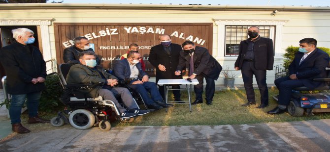 Aliağa’da Engelliler ve Rehabilitasyon Derneği İstiridye Mantarı Yetiştirecek