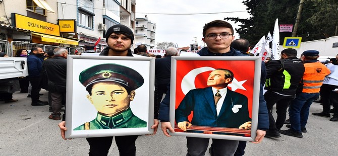 Menemen’de devrim şehitlerine saygı günü