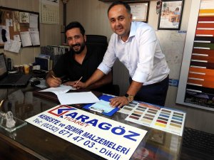 Dikili Çandarlıgücüspor’a bir destekte Karagöz Ticaret’ten