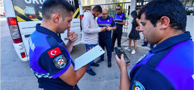 İzmir Büyükşehir Belediyesi’nden okul servislerine denetim