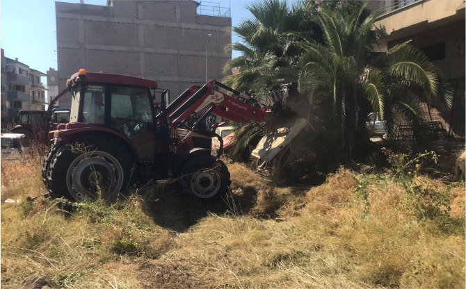 Hurda araç, iş makinası ve tarım aletleri toplanıyor