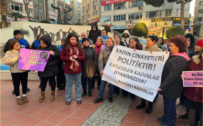 Aliağalı Kadınlar, Fatma Şentürk Cinayeti İçin Adalet İstedi