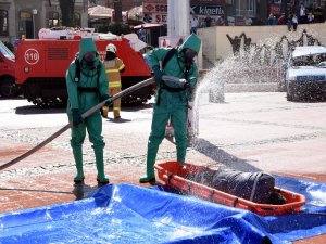 Aliağa’da Gerçeğini Aratmayan Tatbikat