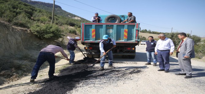 Köy Yollarında Kışa Hazırlık Başladı