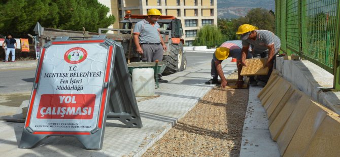 Görme Engelli Öğrenci İçin Kötekli’ye Özel Yol