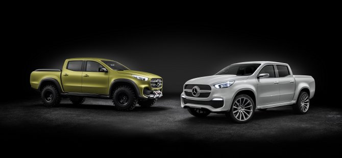 Mercedes-Benz Concept Pickup Tanıtıldı