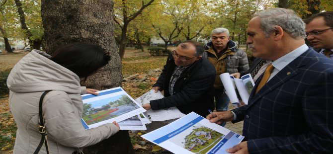 6 Asırlık Külliyeye Değer Katacak Park