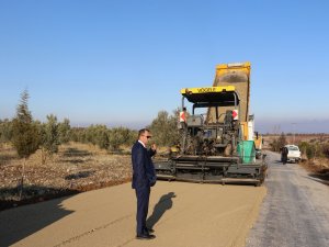 İğdecik ile Karaoğlanlı Arasında Sıcak Asfalt