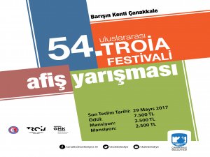 Uluslararası Troia Festivali Afiş Yarışması İçin Başvurular Başladı