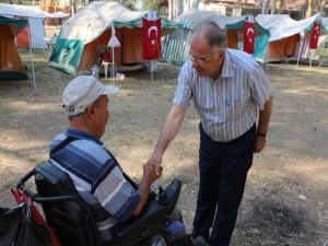 Başkan Bakıcı, Engelsiz Kamp’ın Konuğu Oldu