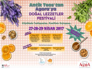 Antik Teos’tan Agora’ya Doğal Lezzetler Festivaline Davetlisiniz