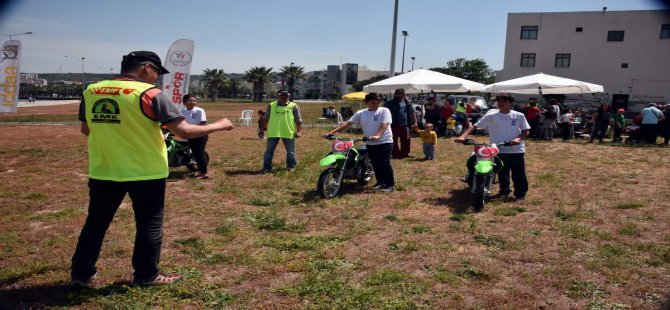 Aliağalı Çocuklar Motosikletle Tanıştı