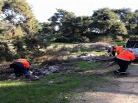 Aliağa Belediyesi’nden Köy Yollarına Temizlik