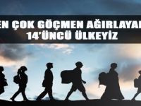 En Çok Göçmen Ağırlayan 14’üncü Ülkeyiz