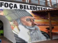 Foça Balık Hali Duvarında Grafiti