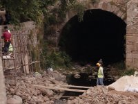 Bergama Selinos Antik Kanal’da çalışmalar hızla devam ediyor