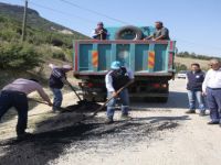 Köy Yollarında Kışa Hazırlık Başladı