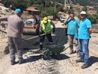 Büyükşehir’den Kırkağaç Yollarında Yoğun Mesai